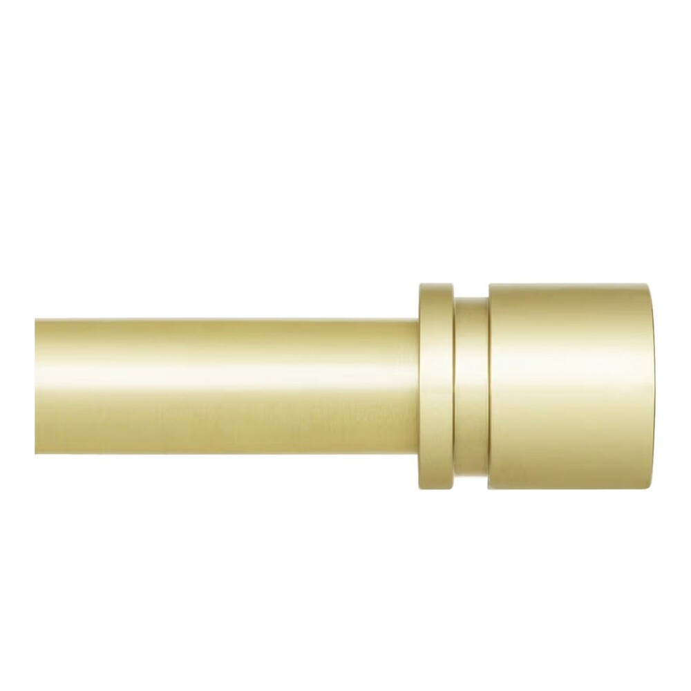 Curtain Rods for Windows Adjustable 1 Inch Diameter Window Curtain Rod Finials